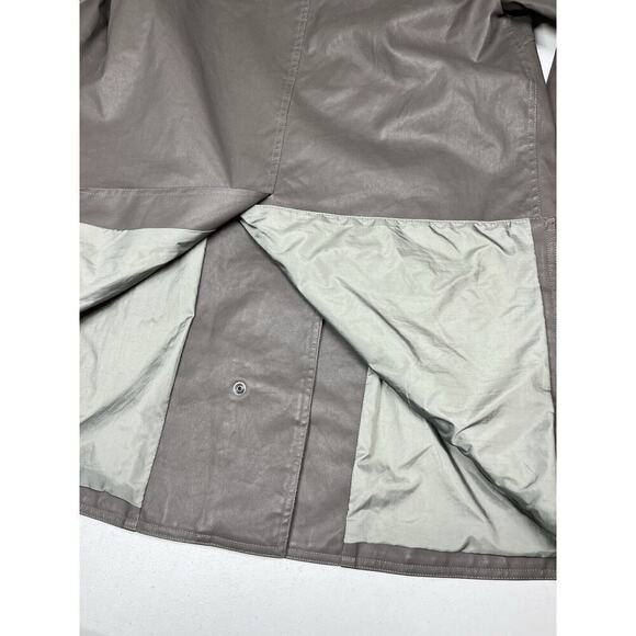 M0851 Waxed Rain Jacket Made In Canada Womens READ BELOW - Picture 8 of 9